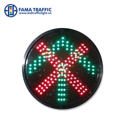 300mm Red Cross & Green Arrow  traffic signal lights without lens