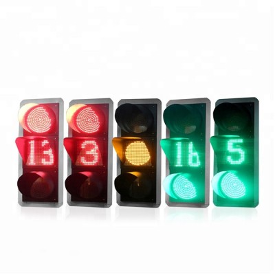 High quality 400 mm led cross traffic signal light without lens