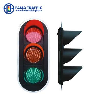 PC housing EN12368 full ball LED traffic signal light